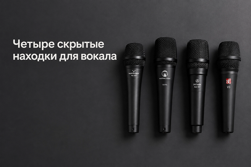 Вокальные микрофоны вне очевидного выбора: четыре модели Dr.Head