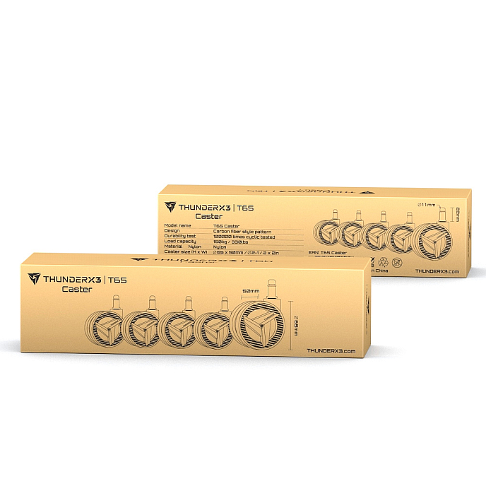 Компьютерное кресло ThunderX3 T65 Black - рис.1