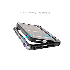 Клетка для смартфона SmallRig 5584 Megatron Edition Mobile Dual Handheld Kit for iPhone 17 Pro Max Silver/Black