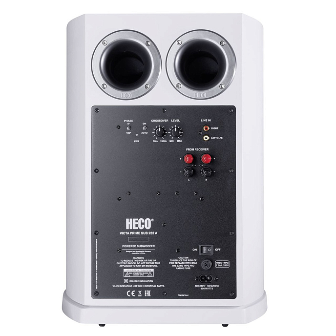 Сабвуфер HECO Victa Elite Sub 252 A White - рис.2