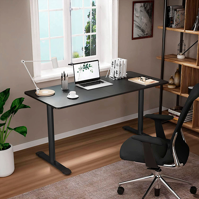 Компьютерный стол EUREKA IOD 60 Black - рис.5