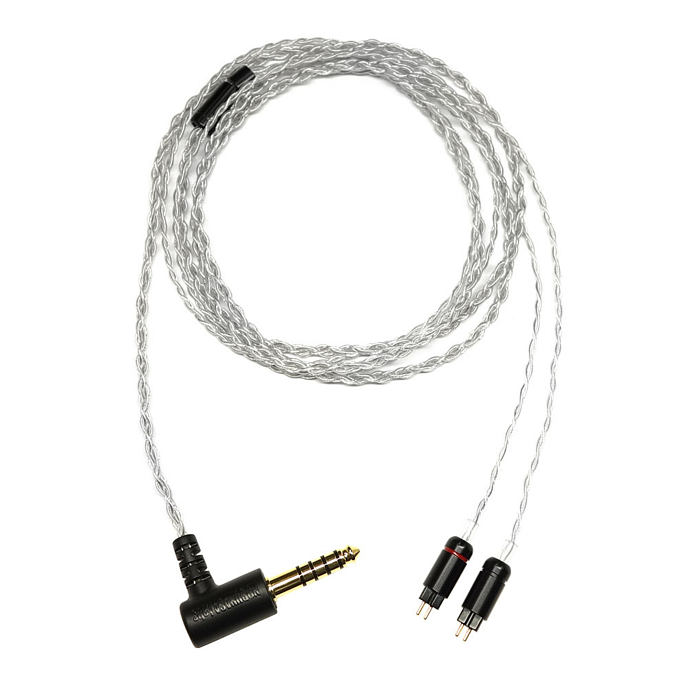Кабель Nobunaga Labs Entry Cephalus Silver 2-pin - 4.4mm - рис.0