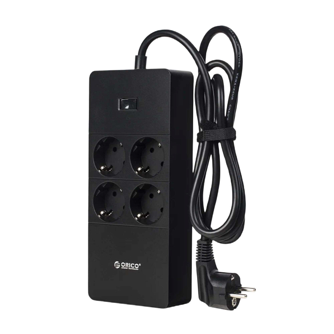 Сетевой фильтр Orico HPC-4A5U Black - рис.0