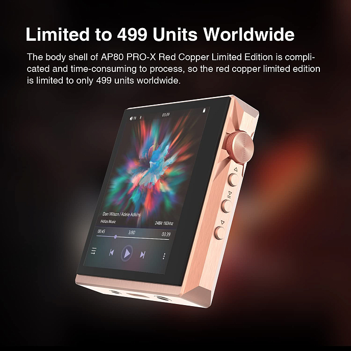 Плеер Hidizs AP80 PRO-X Copper - рис.5