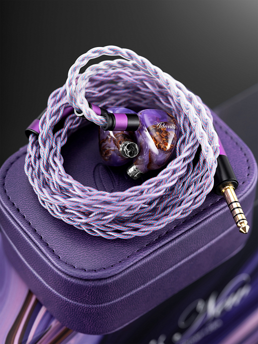 Наушники внутриканальные Queen Of Audio Adonis New Purple - рис.5