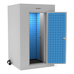 Акустическая кабина IzoRoom Comfort without window Steel Blue