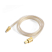 Кабель ddHiFi TC19BC Gold USB-C - USB-B 1m - рис.0