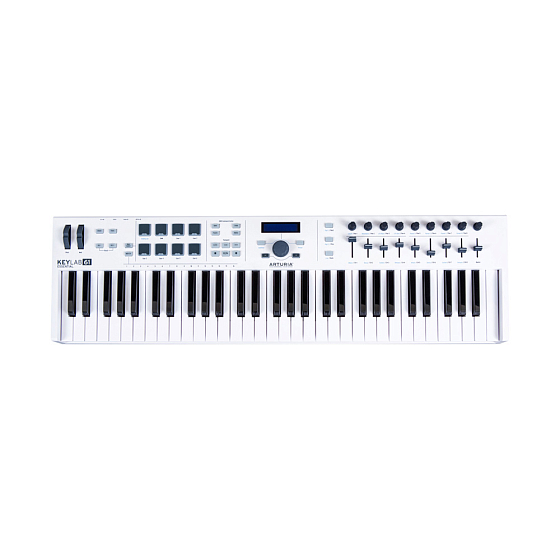 MIDI-клавиатура Arturia KeyLab Essential 61 White - рис.0