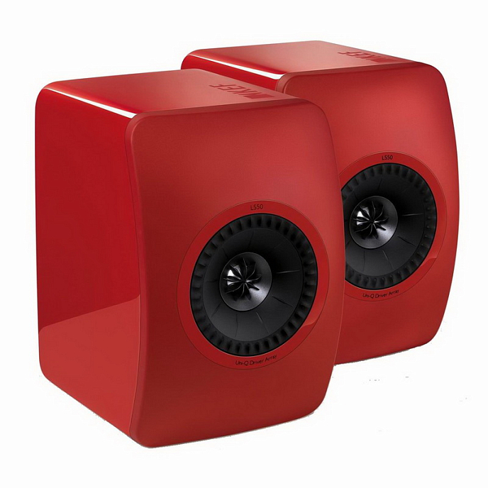 Полочная акустика KEF LS50 Racing Red - рис.1