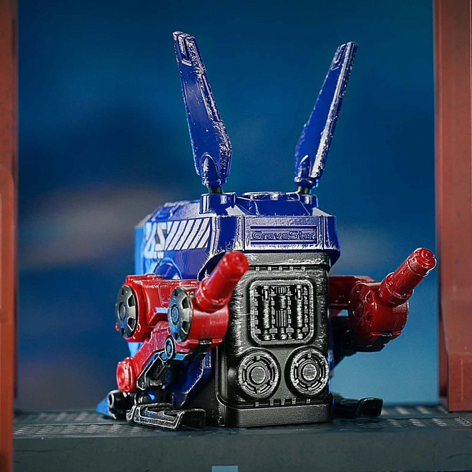 Сетевое зарядное устройство Gravastar Alpha65 War Damaged Blaze Blue - рис.8