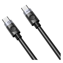 Кабель Orico USB-C - USB-C Black Silver 2 m (C2CZ-20-BK-BP)