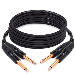 Кабель HeadMade Pro 2x6.3mm mono - 2x6.3mm mono 6m