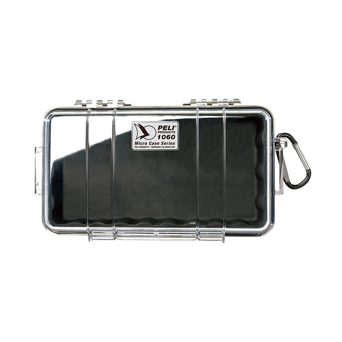 Чехлы для хранения Pelican 1060 Micro Case Black Clear - рис.0