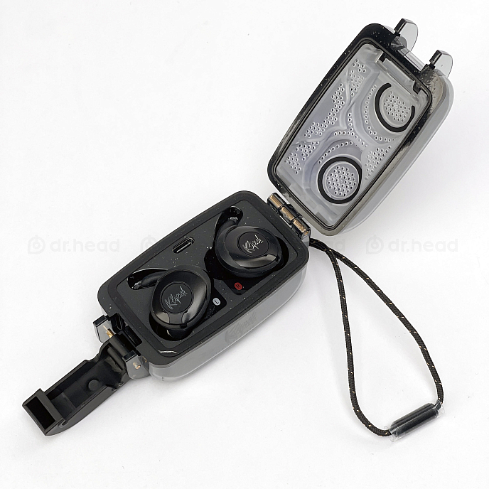 Беспроводные наушники Klipsch T5 II True Wireless Sport black внутриканальные tws наушники_УЦ7 - рис.2