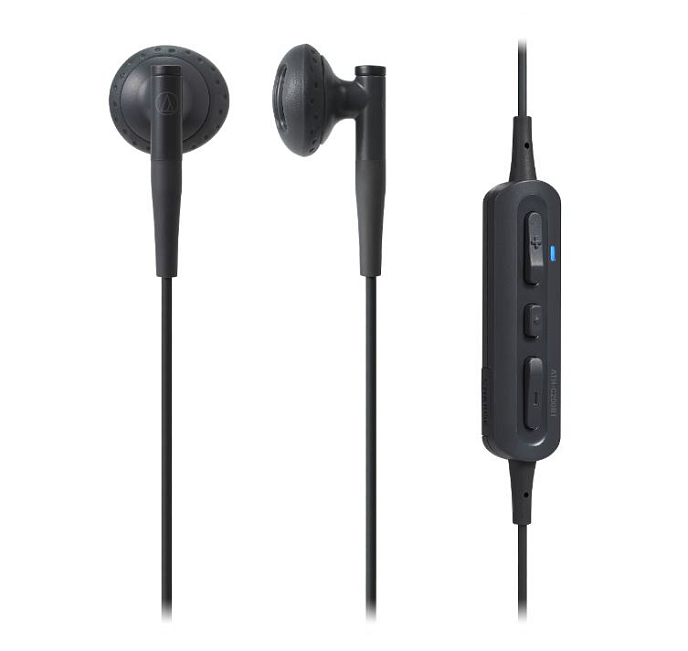 Беспроводные наушники Audio-Technica ATH-C200BT Black - рис.1