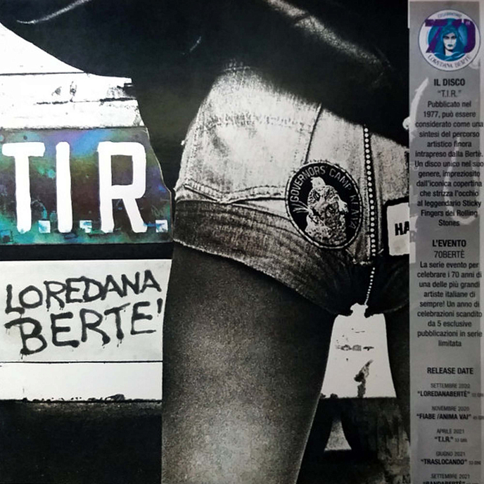 Пластинка Loredana Berte - T.I.R. (Cristal Clear) LP - рис.0