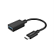 Адаптер Deppa USB C Plug - USB A 3.0 Black - рис.2