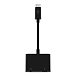 Адаптер Belkin RockSta 3.5mm Audio + USB-C Charge Adapter Black - рис.1