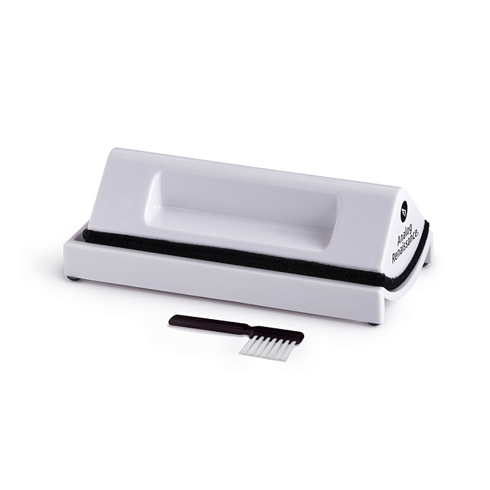 Щетка Analog Renaissance Record Velvet Brush White - рис.0