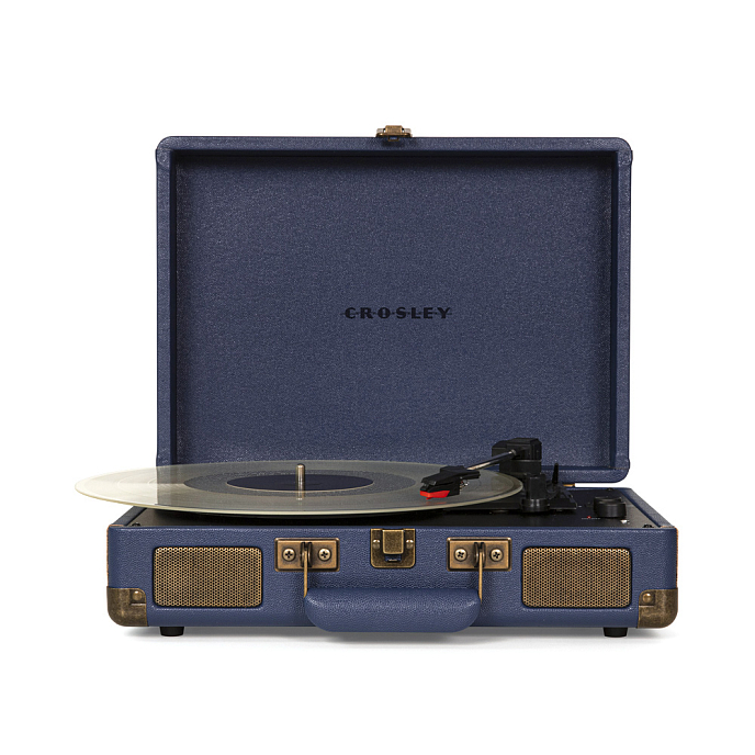 Проигрыватель винила Crosley Cruiser Deluxe Navy - рис.0