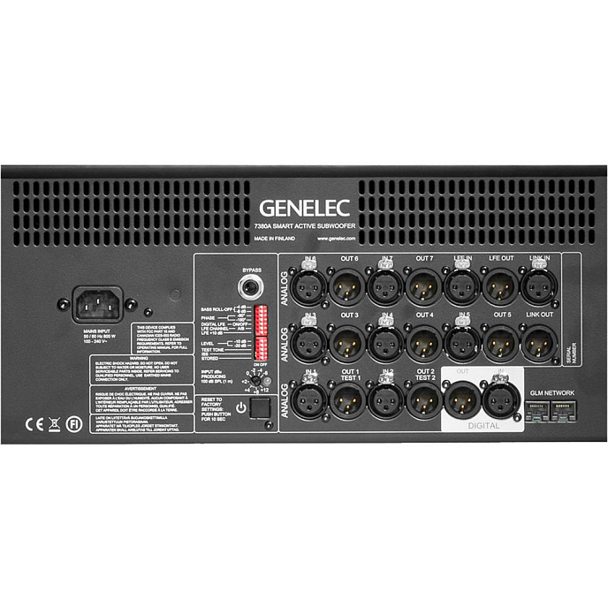 Сабвуфер Genelec 7380AP Black - рис.2