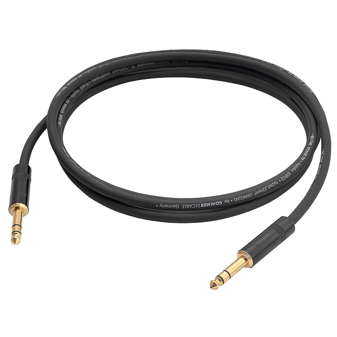 Кабель HeadMade Pro 6.3mm stereo - 6.3mm stereo 2m - рис.1