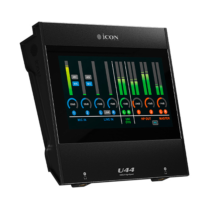 Аудиоинтерфейс iCON U44 Black - рис.2