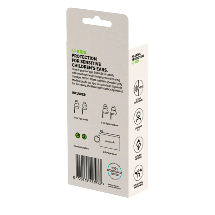 Беруши Dynamic Ear Company Crescendo Kids Eco Box Green - рис.4