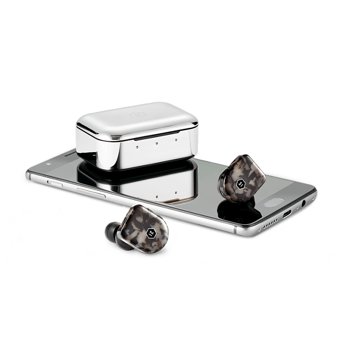 Беспроводные наушники Master & Dynamic TWS MW07PC Grey terrazzo - рис.3