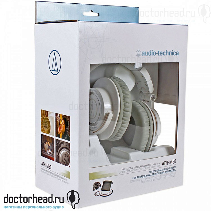 Наушники Audio-technica ATH-M50 White - рис.6