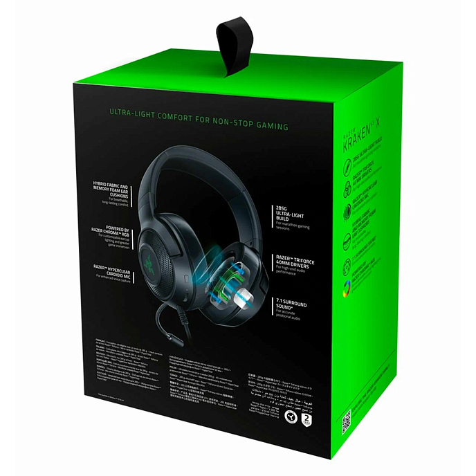 Игровая гарнитура Razer Kraken V3 X Black - рис.8