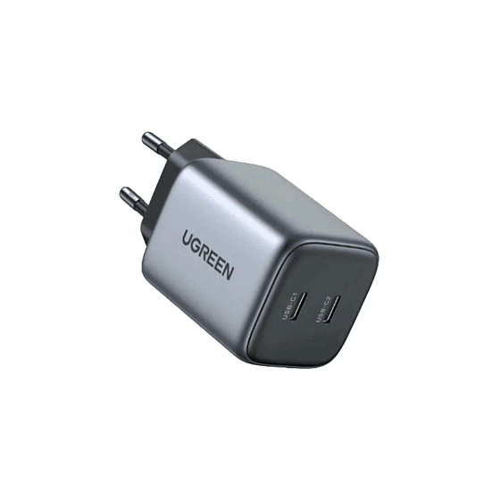 Зарядное устройство Ugreen CD294 Nexode 45W USB-C Grey - рис.0