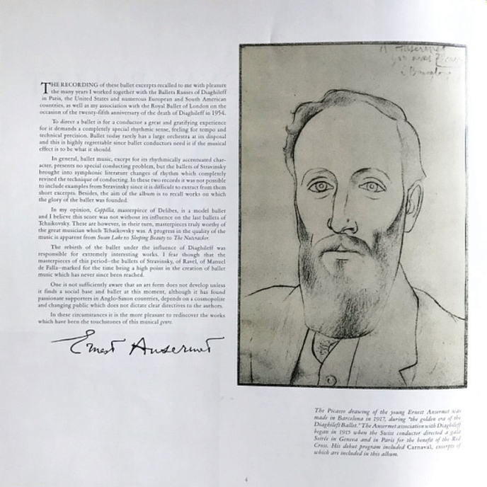 Виниловая пластинка Ernest Ansermet - The Royal Ballet Gala Performances - 2LP - рис.23