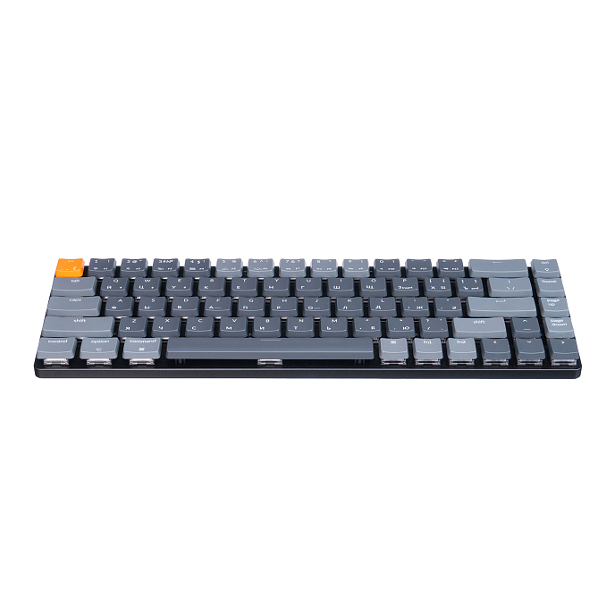 Клавиатура Keychron K7 RGB Mint Switch Grey - рис.1