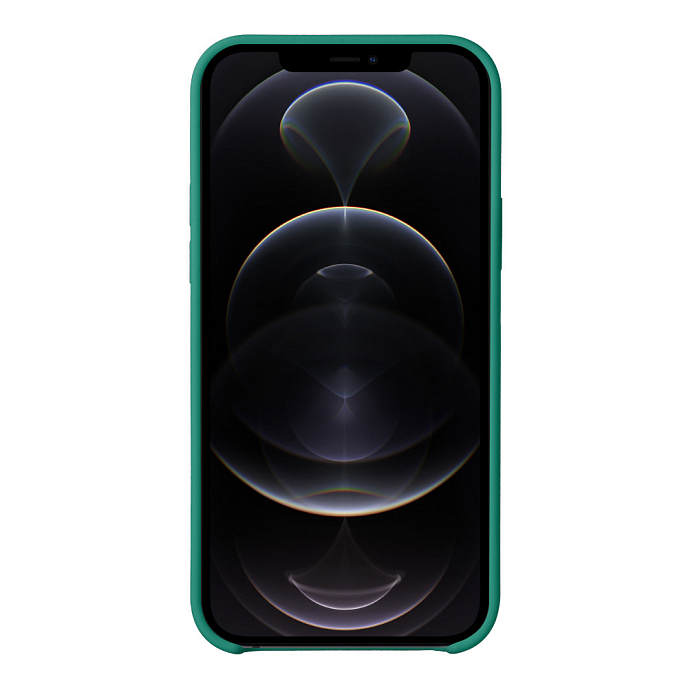Чехол для смартфонов Deppa Liquid Silicone for Apple iPhone 12-12Pro Green - рис.3