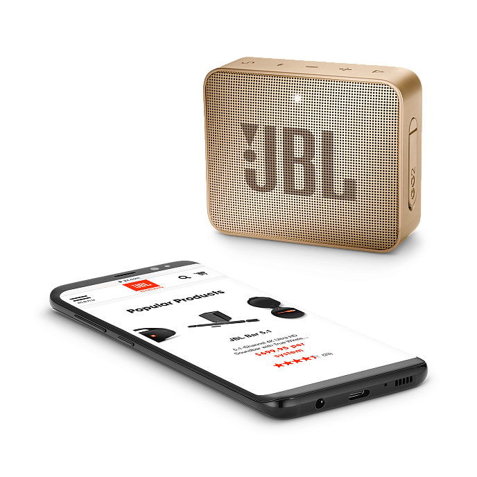 Портативная колонка JBL GO 2 Gold - рис.4