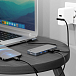 USB HUB Lyambda Slim Aluminum LC129 Type-C 5 in 1 Grey - рис.6