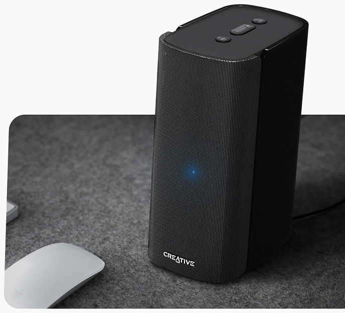 Компьютерные колонки Creative T100 Wireless 2.0 black - рис.5