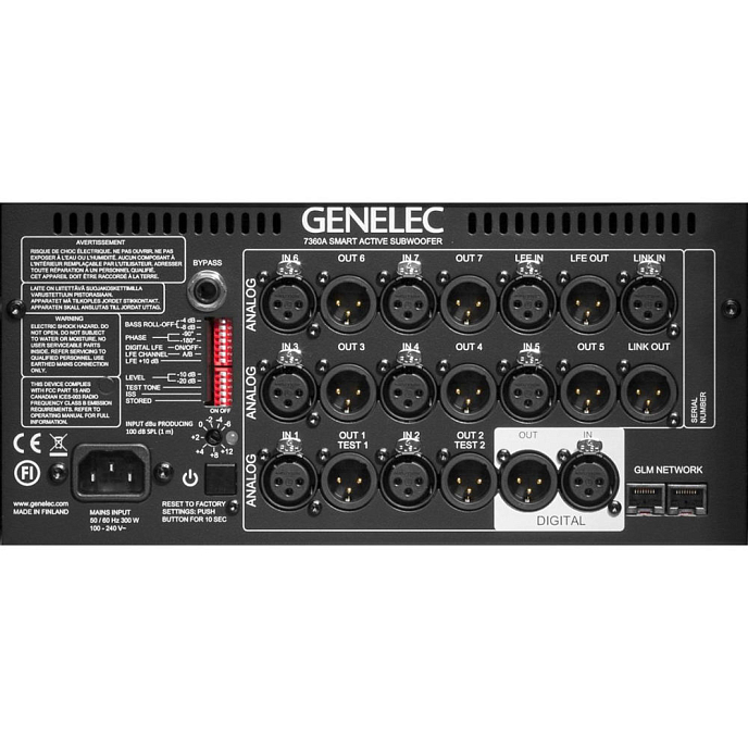 Сабвуфер Genelec 7360APM Black - рис.6