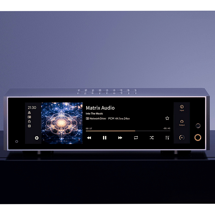 Усилитель для наушников с ЦАП Matrix Audio TS-1 Silver - рис.6