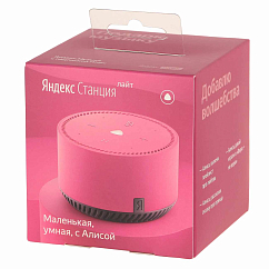 Умная колонка Яндекс Станция Лайт Pink