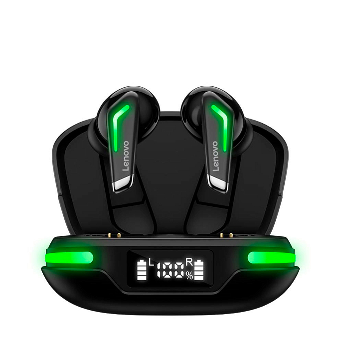 Беспроводные наушники Lenovo TWS GM3 Black - рис.0