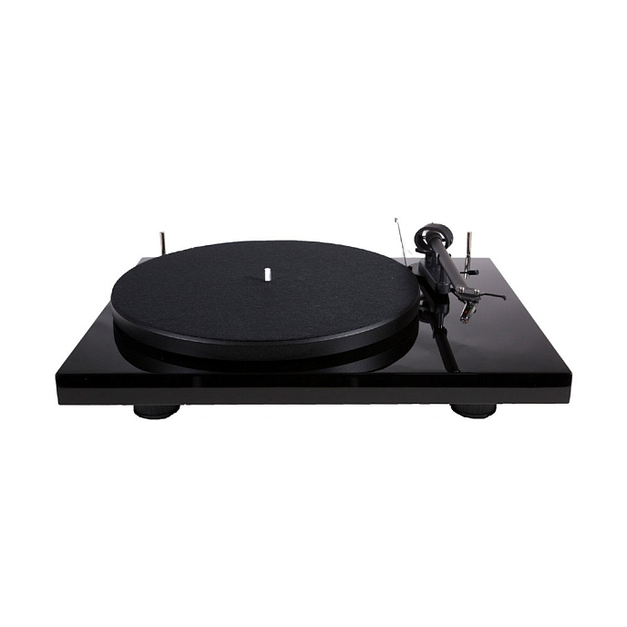 Проигрыватель винила Pro-Ject Debut III Phono OM5e Gloss Black - рис.1