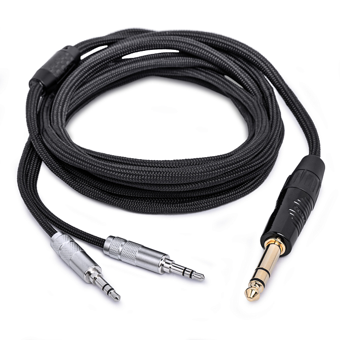 Кабель HeadMade Bennett - Focal Stellia, Denon - 6.3mm, 1.2m - рис.0