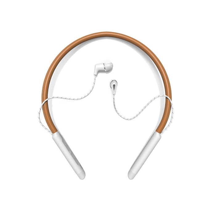 Беспроводные наушники Klipsch T5 Neckband Brown - рис.0
