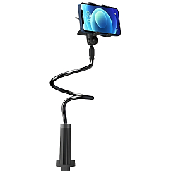 Держатель для телефона Ugreen LP113 Multifunction Phone Clip Stand Black