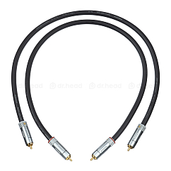 Кабель HeadMade Bennett - Furutech 2xRCA - 2xRCA, 0.65m