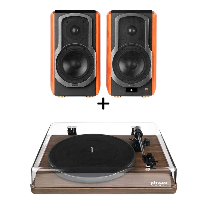 Комплект Phaze Audio Diana Walnut + Edifier S1000W Brown - рис.0