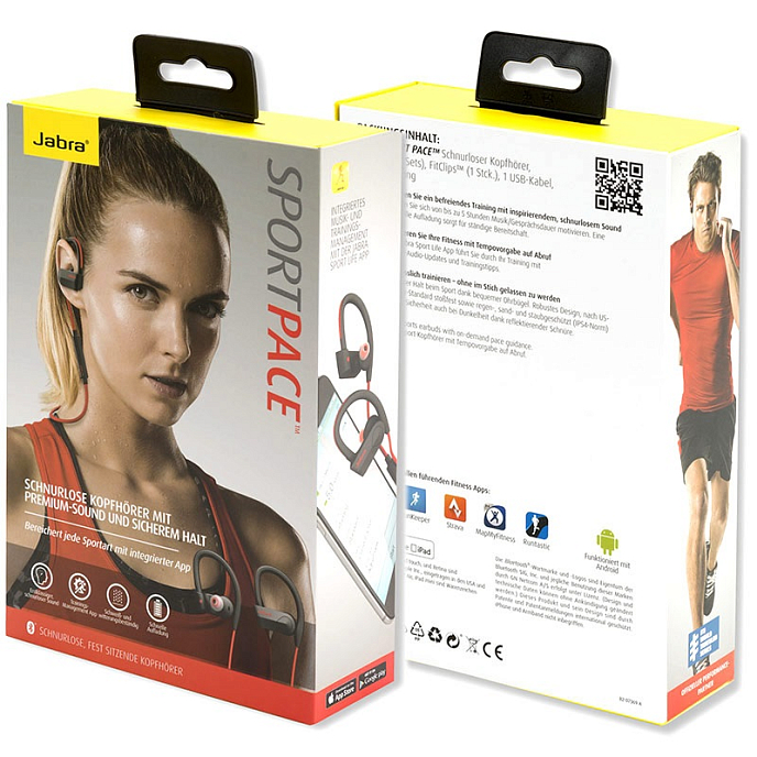 Беспроводные наушники JABRA SPORT PACE red - рис.4