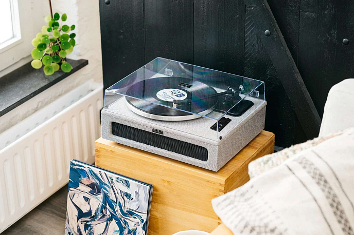 Проигрыватель винила Lenco LS-440 Grey - рис.8
